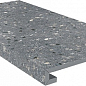 SG632800R/GCF Ступень клееная Терраццо серый темный 33х60 Kerama Marazzi