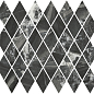 T054/48007 Декор Риальто мозаичный чёрный глянцевый 37,5x35x1 Kerama Marazzi