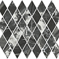 T054/48007 Декор Риальто мозаичный чёрный глянцевый 37,5x35x1 Kerama Marazzi