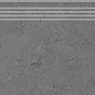 DD205120R/GR Ступень Про Лаймстоун серый темный натуральный обрезной 60х30 Kerama Marazzi